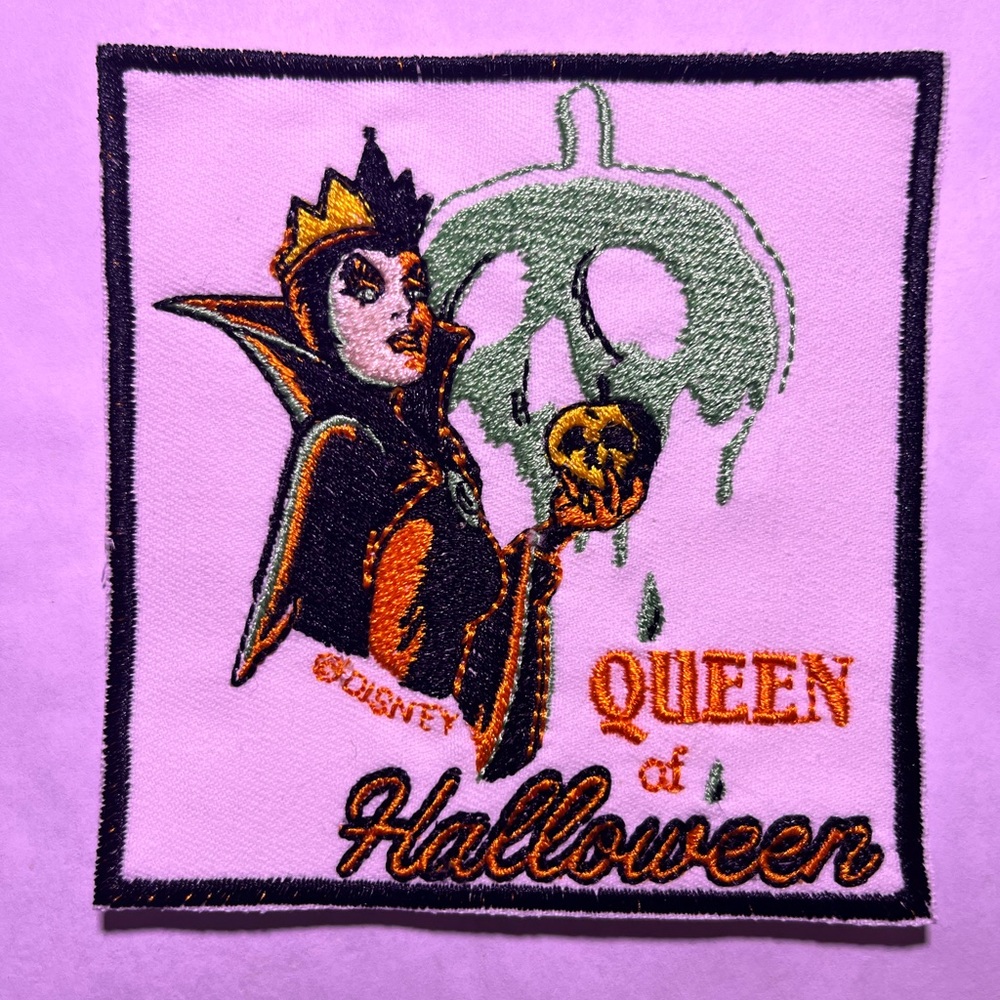 Disney Evil queen iron on patch
